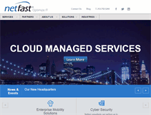 Tablet Screenshot of netfast.com